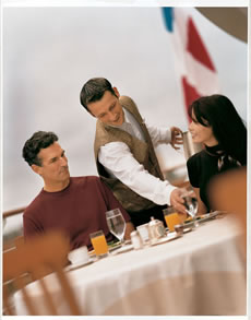 Enjoy Lunch On Deck