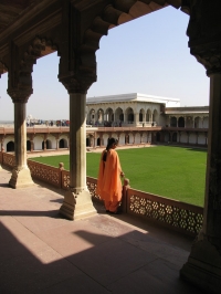Agra Fort gardens