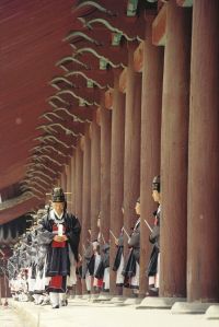 Korean Monk Parade