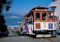 Enjoy a tram in San Francisco