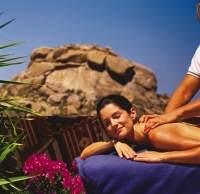 Outdoor spa treatments