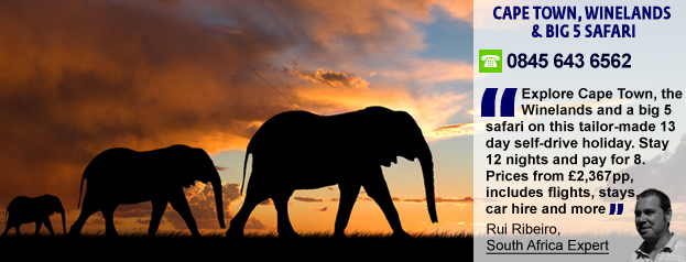 CAPE TOWN,
WINELANDS &
BIG 5 SAFARI