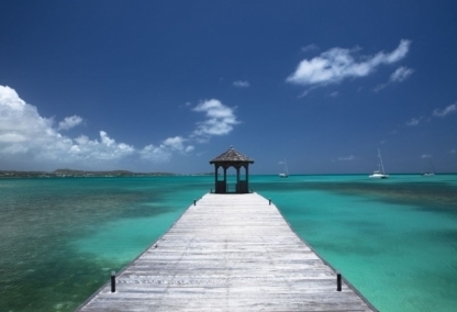 Jumby Bay - dock