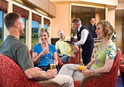 The Sunlander Rail Journey - Queenslander Lounge Car