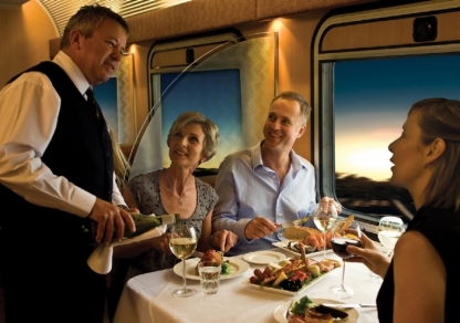The Sunlander Rail Journey - Queenslander Dining Car