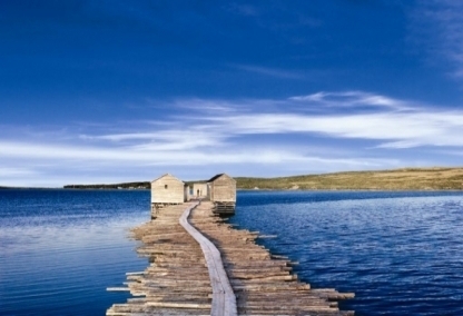 Fishing stage, nr St Anthony -  Newfoundland