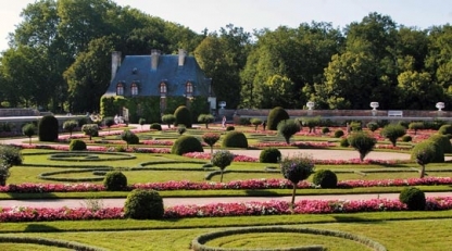 Gardens at Chateau of Chenonceau