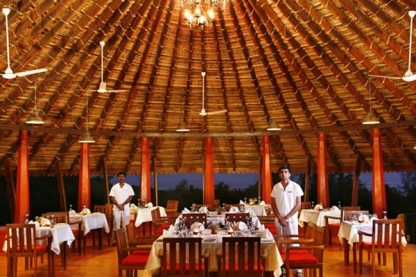 SwaSwama restaurant at dusk