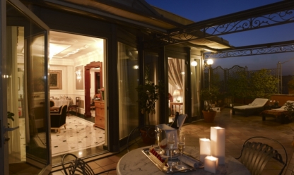 Regina Hotel Baglioni terrace