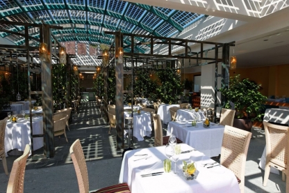 La Grande Limonaia restaurant, Lefay Resort & Spa, Lake Garda