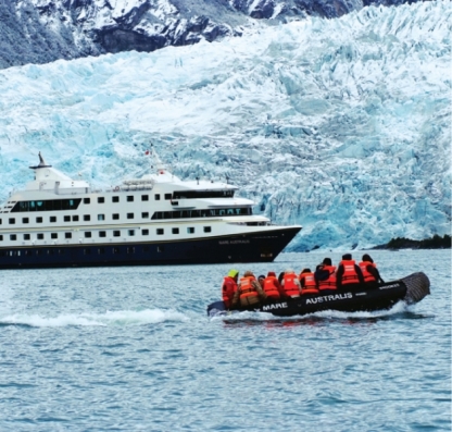Zodiac Excursion, Southern Fjords Cruise