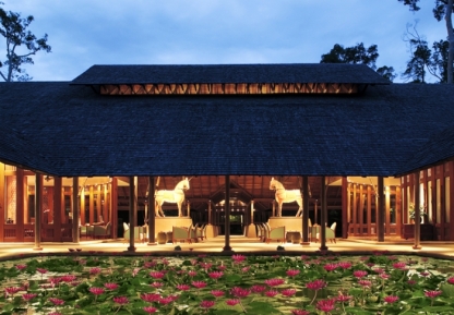 The Datai lobby