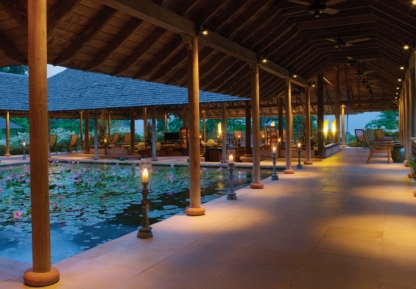 Lobby at The Datai