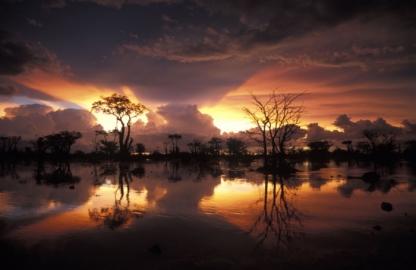 Namibian sunset