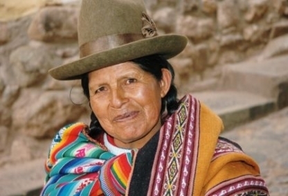Lady in traditional dress, Cuzco