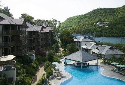 Marigot Bay Hotel, Saint Lucia