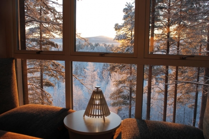 Treehotel - Cabin interior