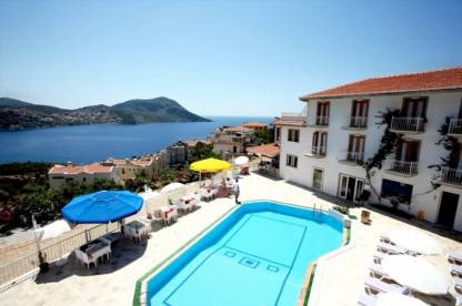 The Rhapsody Hotel pool & view