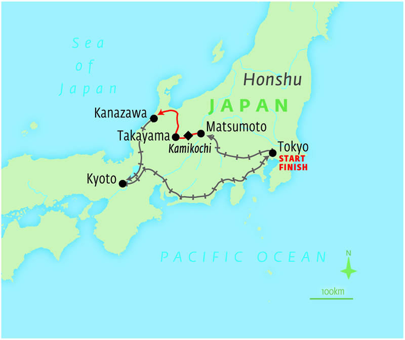 Japanese Alps and the best of Japan