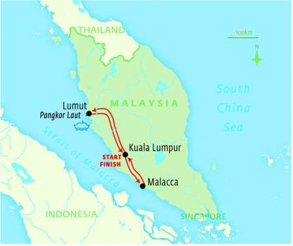 Kuala Lumpur, Malacca & Pangkor Laut