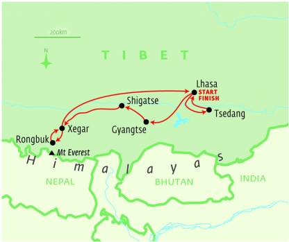 Monasteries and palaces of Tibet