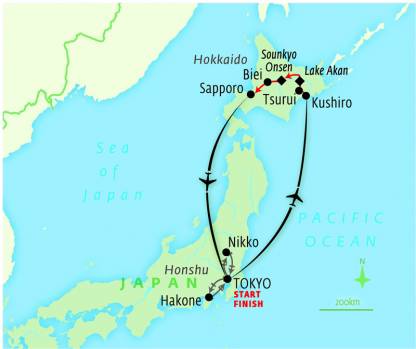 Hokkaido & Honshu highlights