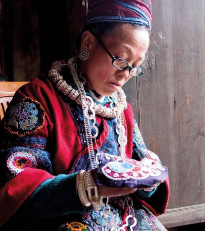 Miao Embroiderer