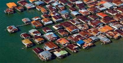 Sandakan water village 