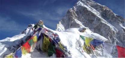 Prayer Flags on Everest