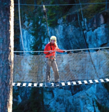 High Wire, the Sala Silvermine, Sweden