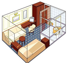 Luxury Double Stateroom (N) Deck 8